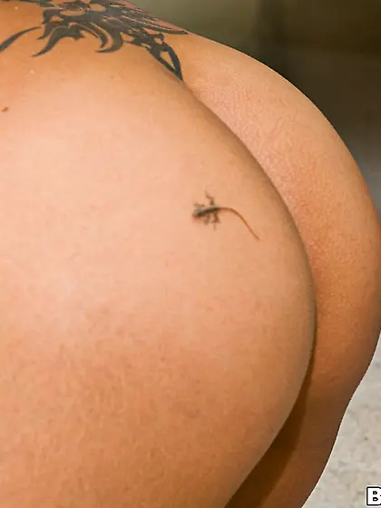 She is one sexy Latina who knows how to show her huge ass on cam