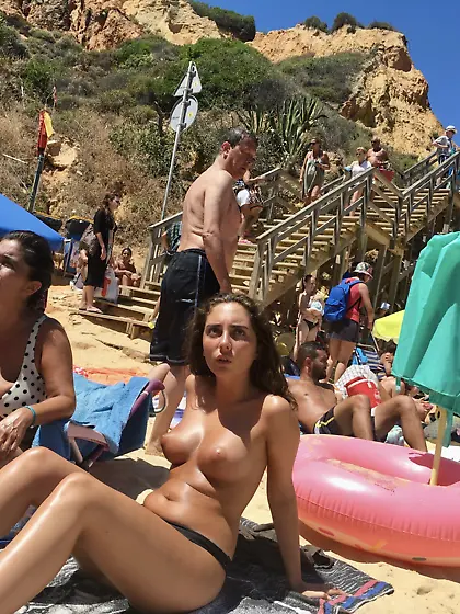 Candid beach girls #01