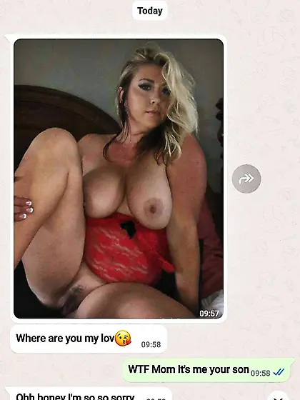 Sexting with my mom (1) mom son chat porn captions
