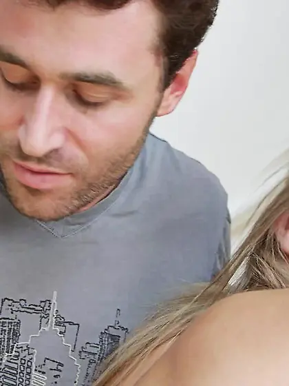 Crazy athletic blonde