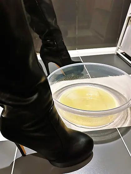 Fetish boots and high heels