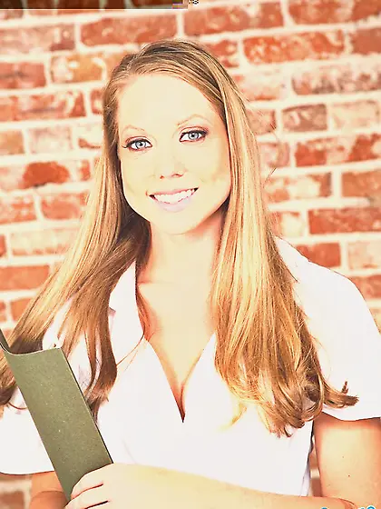 Kinky blonde nurse strips