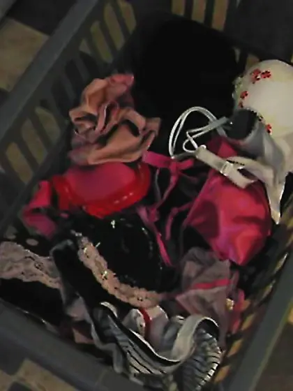 Neighbours undergarments washday