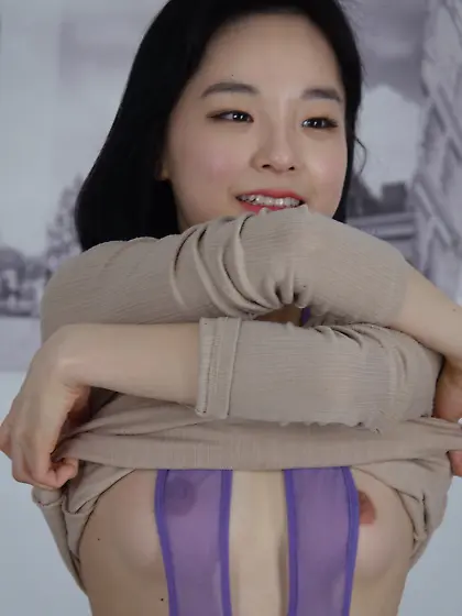 Cute and stupid happy whore