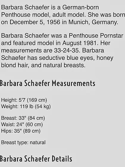Best of Barbara Schaeffer