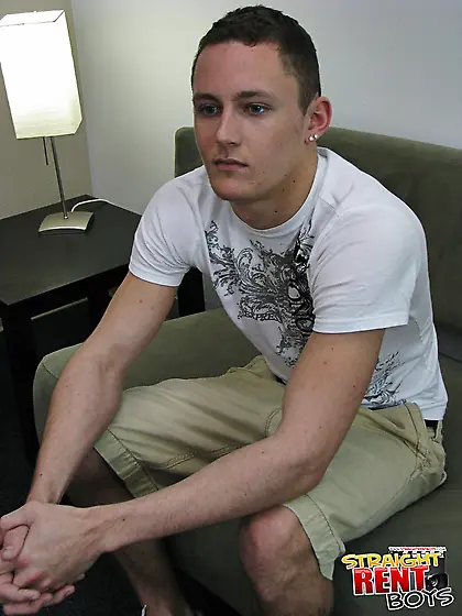 Gorgeous dude takes white